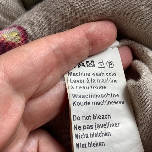 100% linen tunic/dress Made in Italy, L - Picture 9 of 11